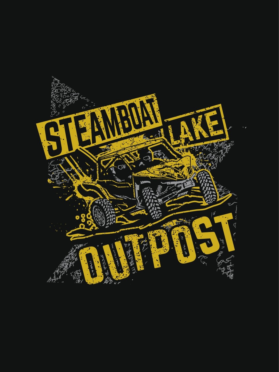 Another delicious, textured filled design for @steamboatlakeoutpost. 

This has been a fun week because there&rsquo;s been a lot of illustration work that has been happening. Normally, I have my head buried in illustrator and I&rsquo;m working on lay