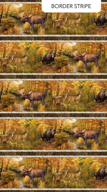 Wilderness Lengthwise Stripe DP27786-36