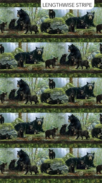 Bear's Den Border Stripe DP27621-99