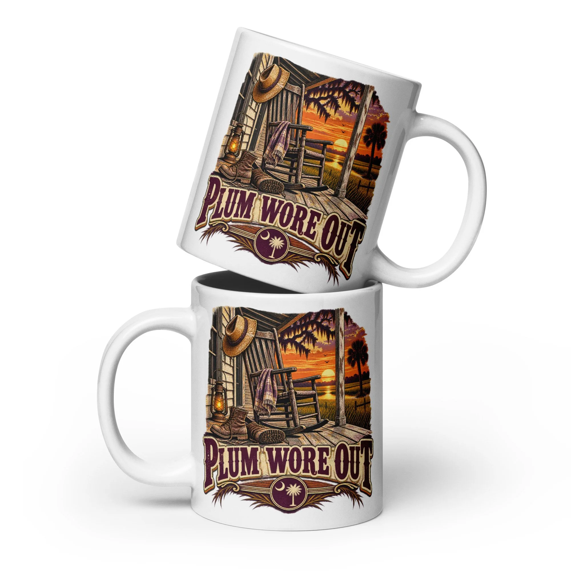 Plum Wore Out - South Carolina 20 oz Mug