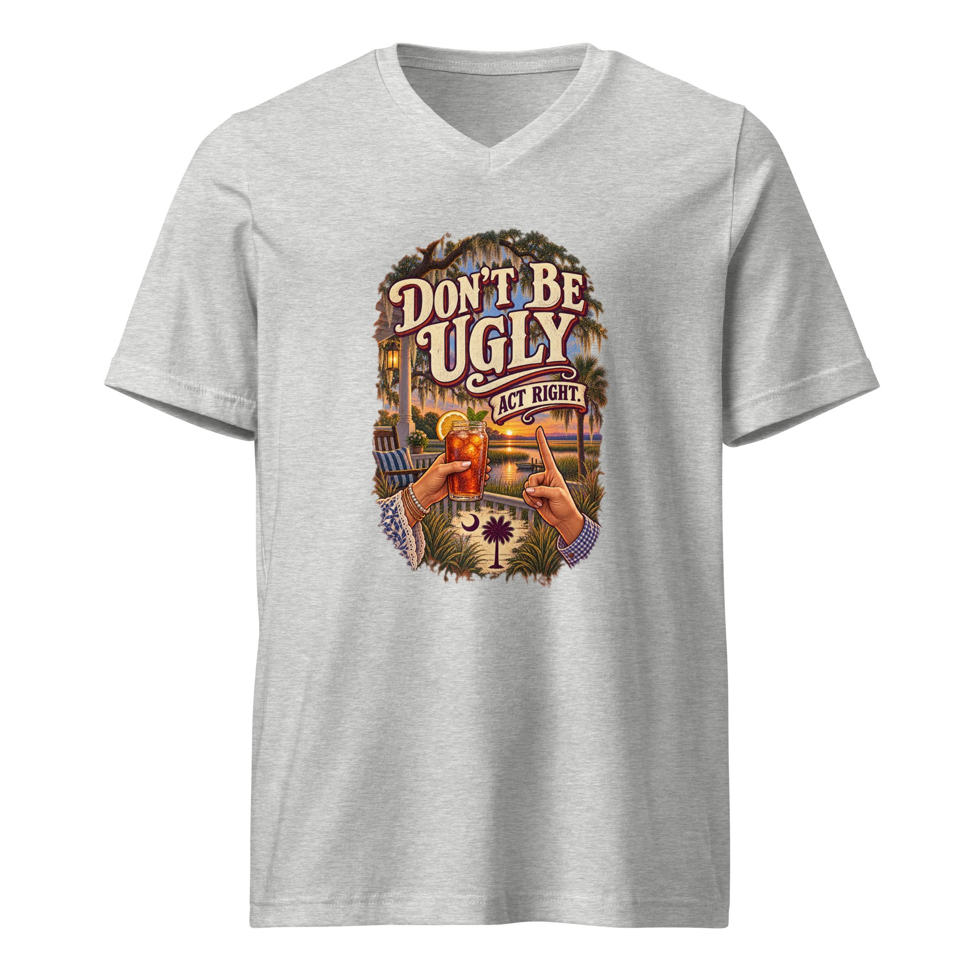 Don't Be Ugly - South Carolina V-Neck