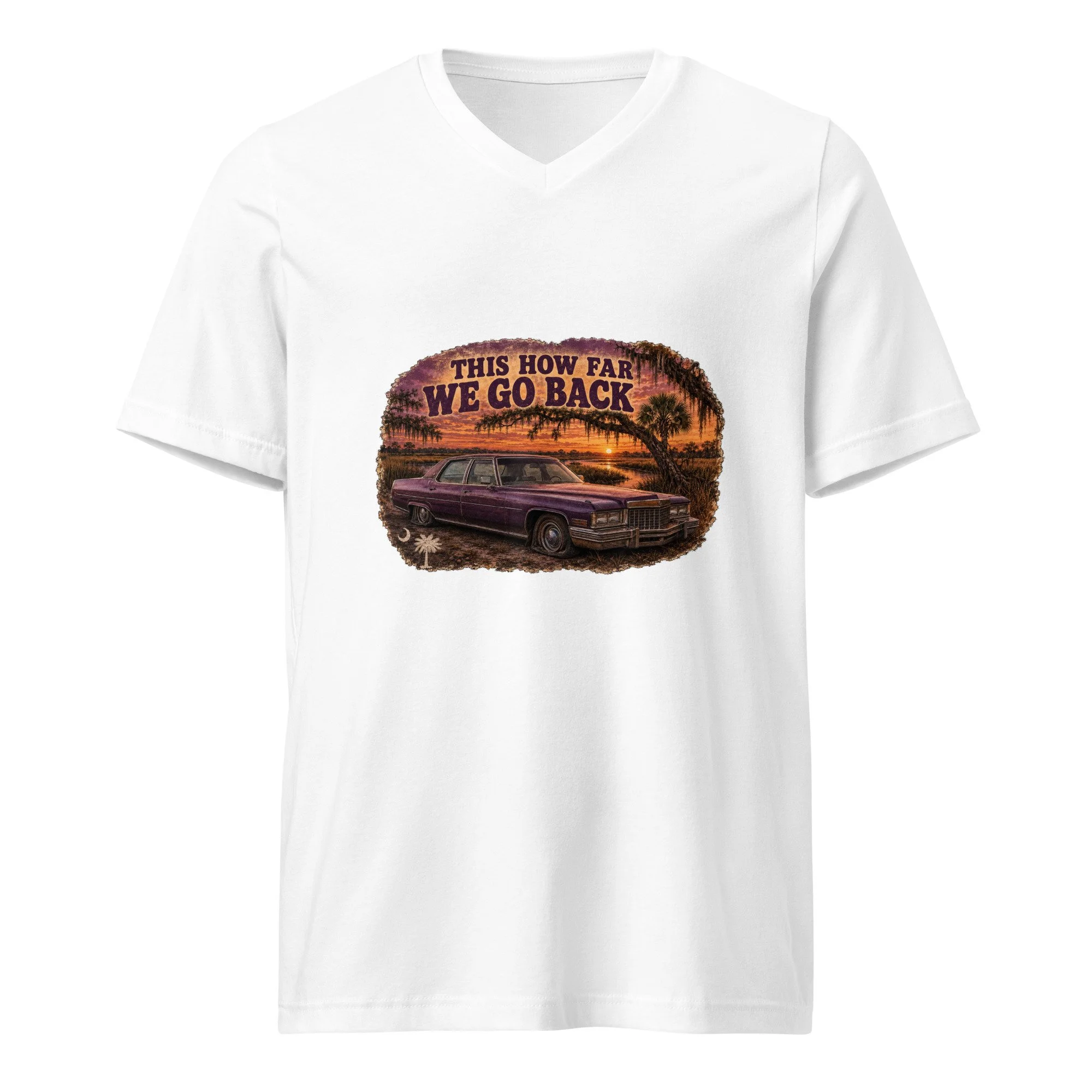 How Far We Go Back - South Carolina V-Neck