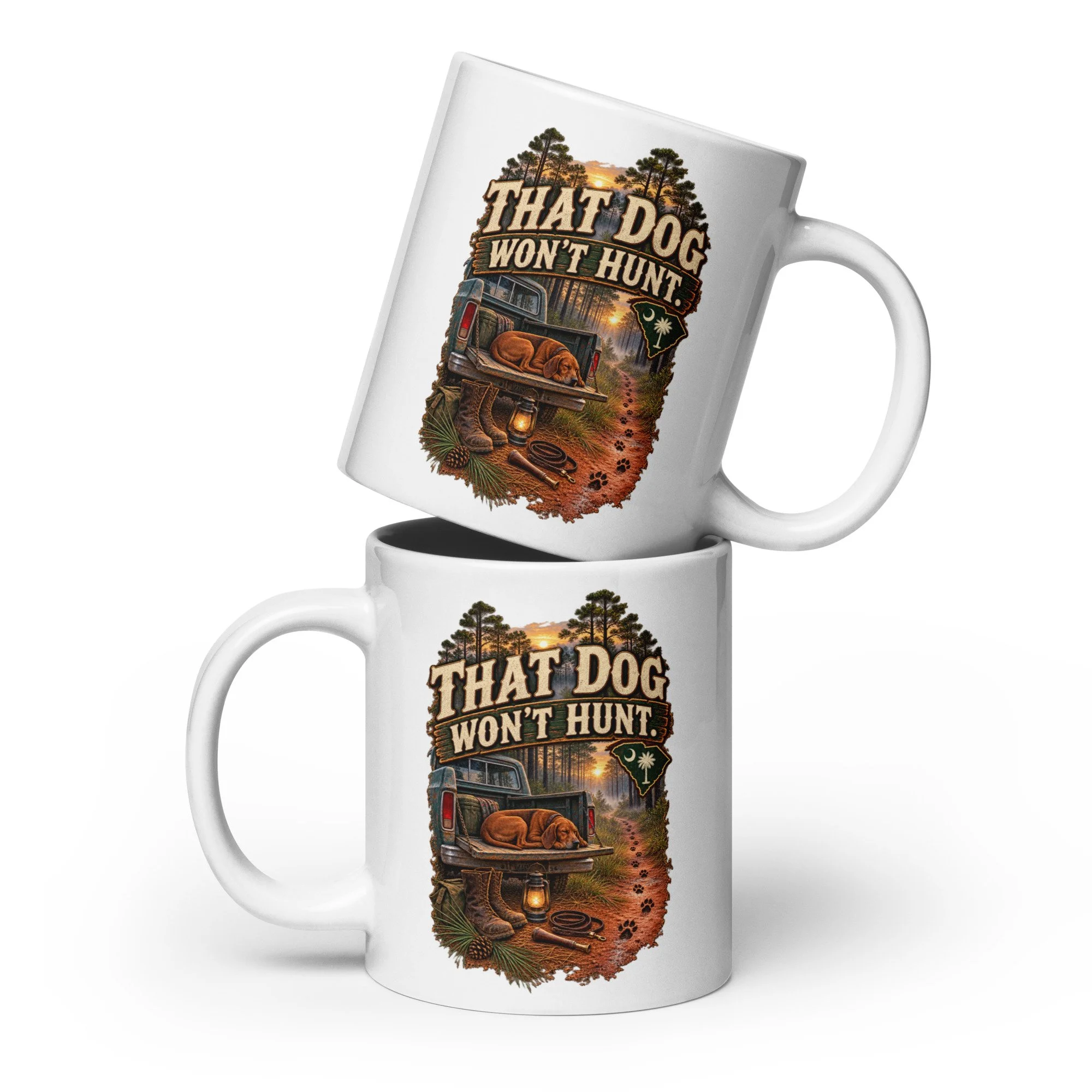 That Dog Won't Hunt Truck - South Carolina 20 oz Mug