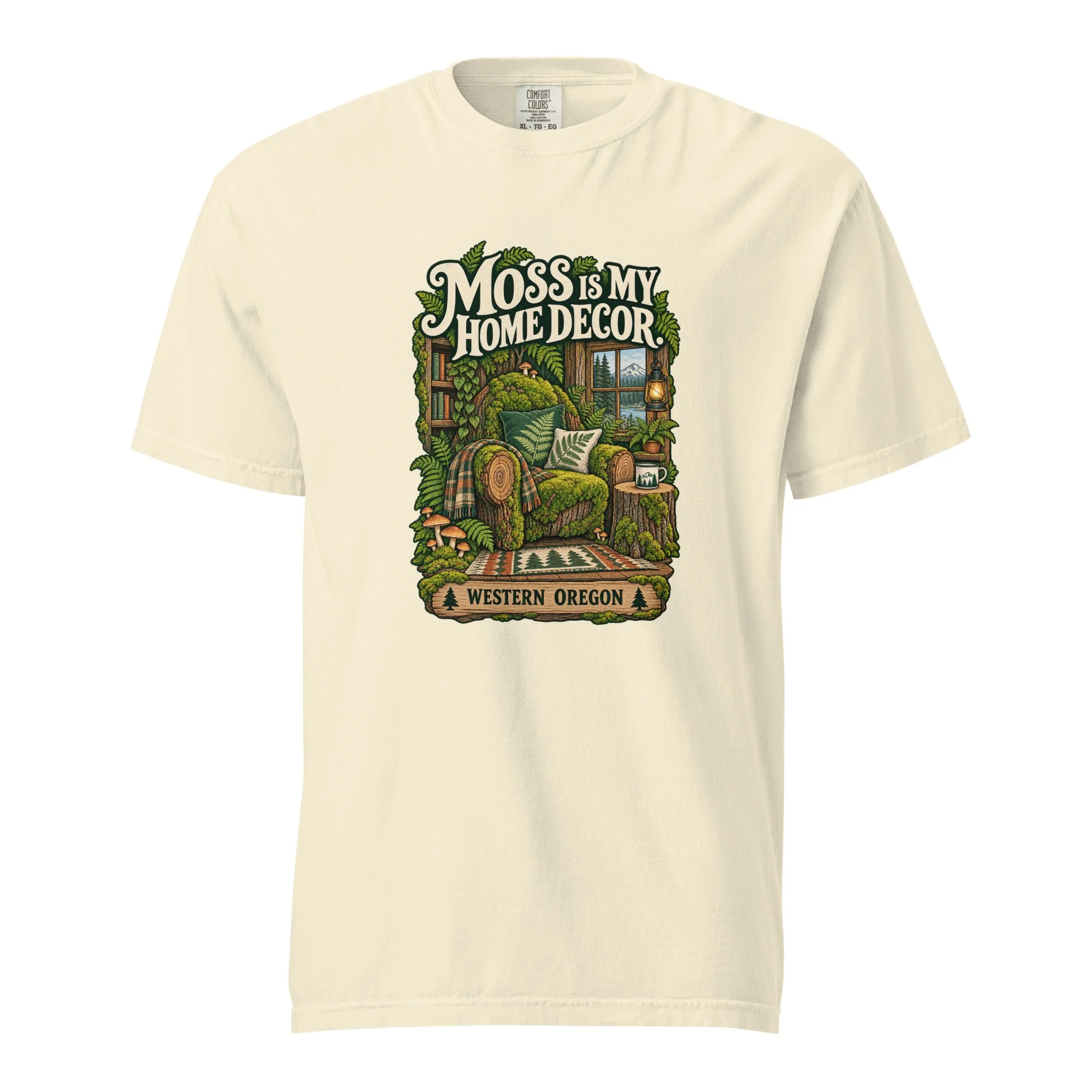 Moss Is My Home Decor — Oregon Heavyweight T-Shirt