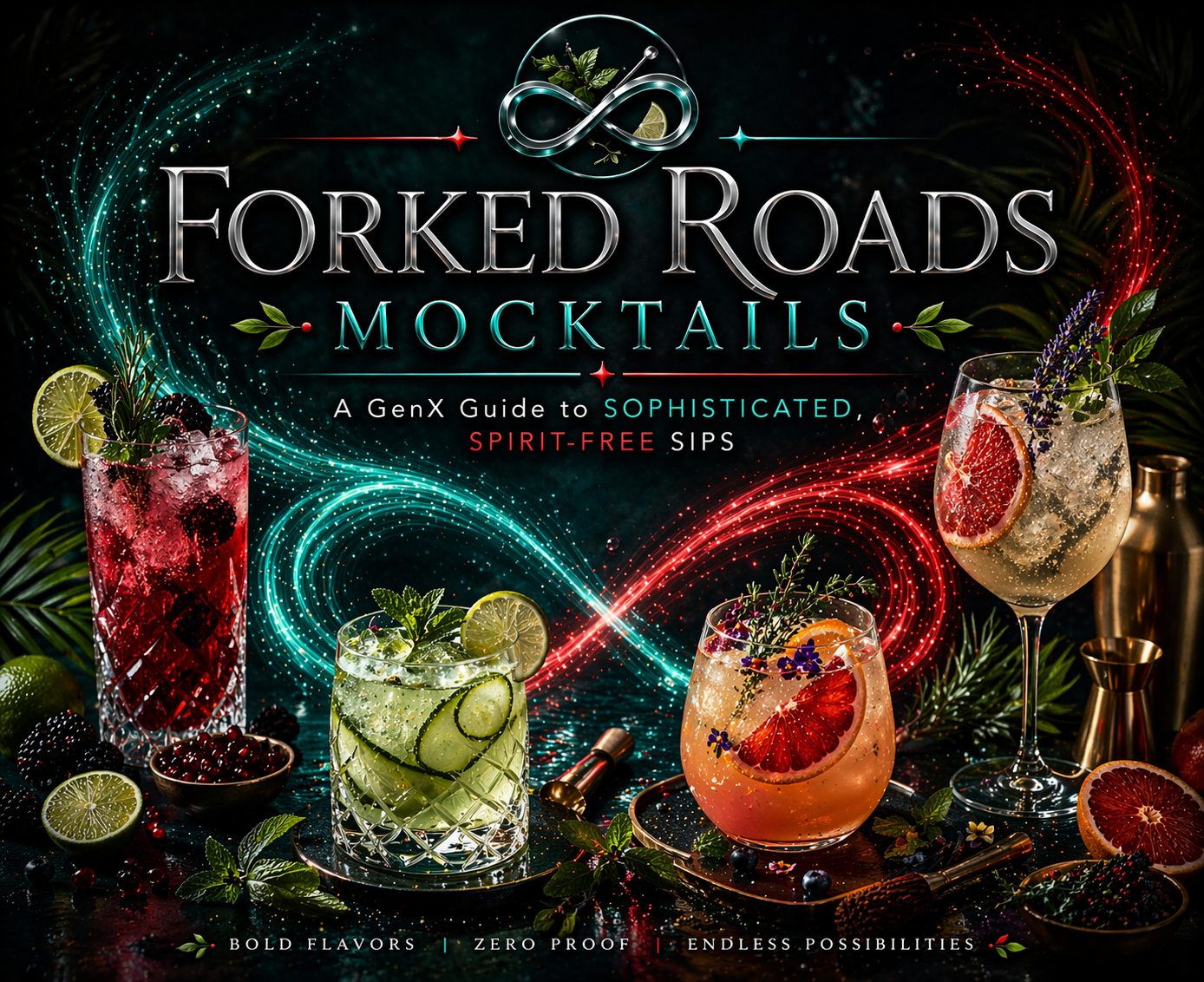 Forked Roads: Mocktail Companion Guide- Ritual Without Regret