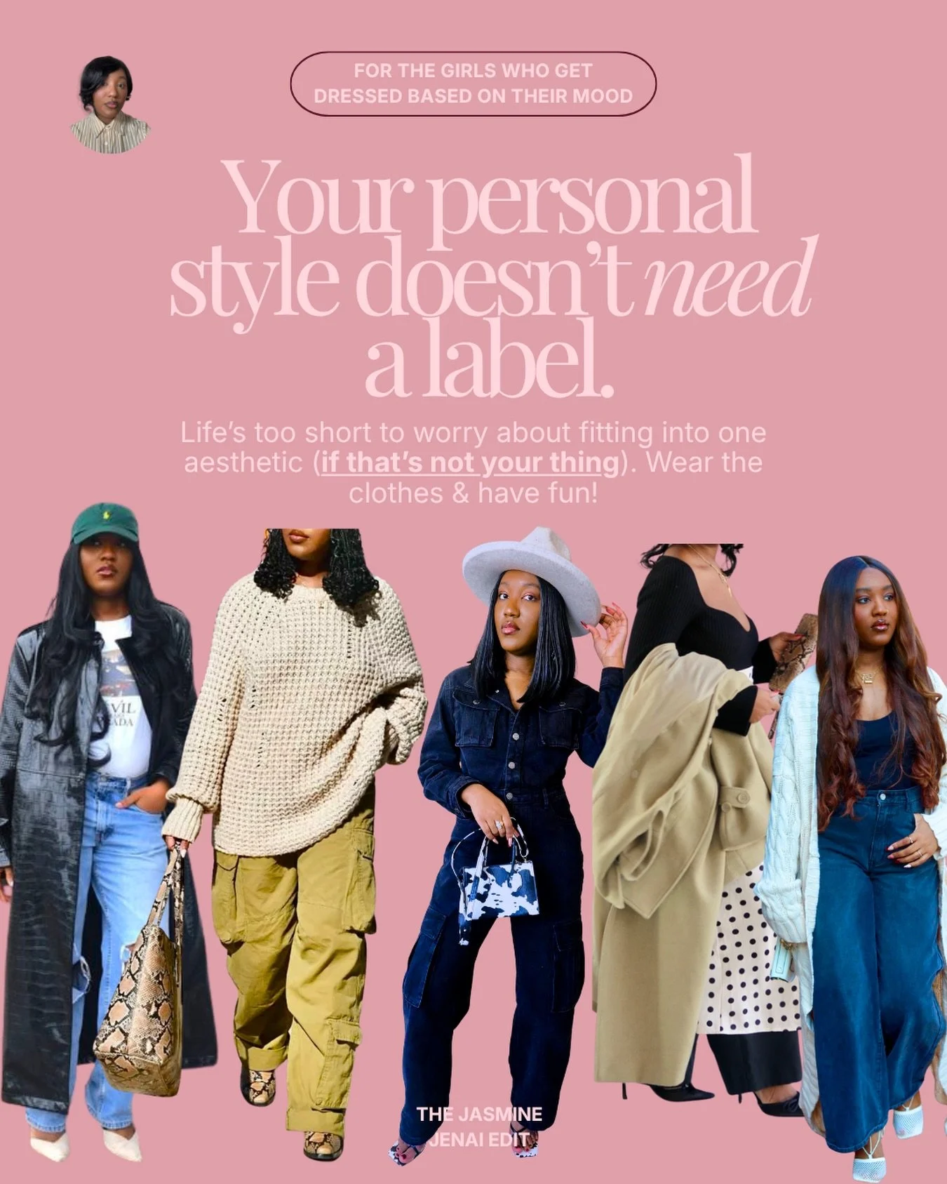 When your personal style reflects your mood ✨

There&rsquo;s so many opinions and rules about personal style, but the truth is that it&rsquo;s mean to be PERSONAL. No matter if you&rsquo;re still figuring things out or don&rsquo;t feel like you know 
