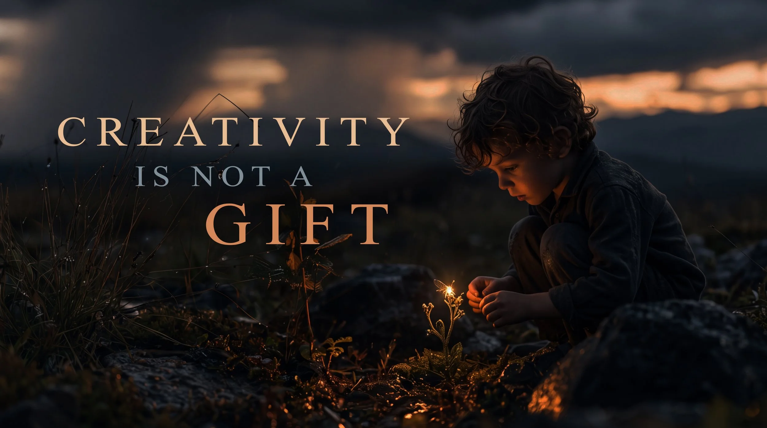 Creativity Is Not A Gift