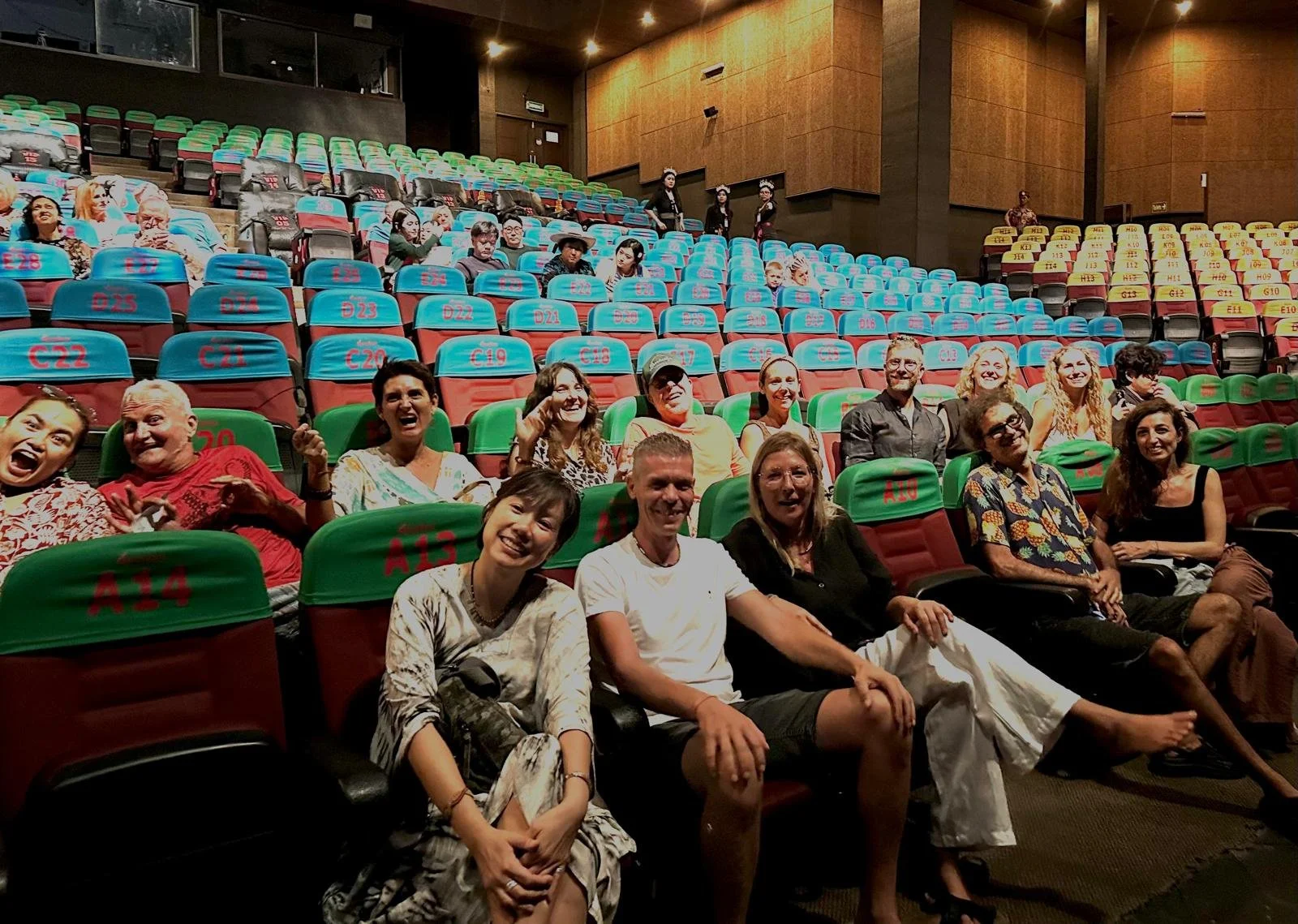 Family trip to Devdan performance, Nusa Dua