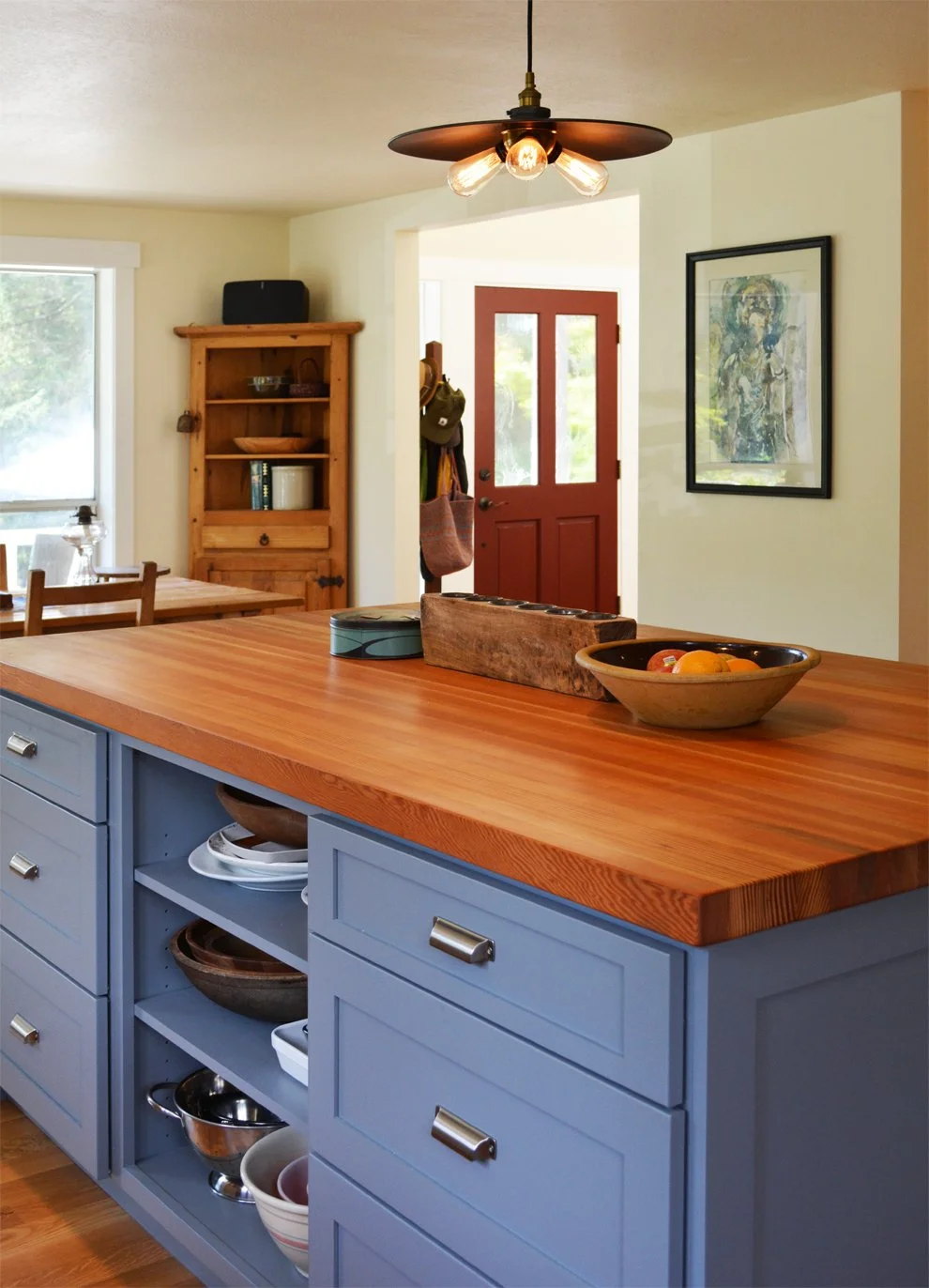 Fox Island Remodel Kitchen + Entry