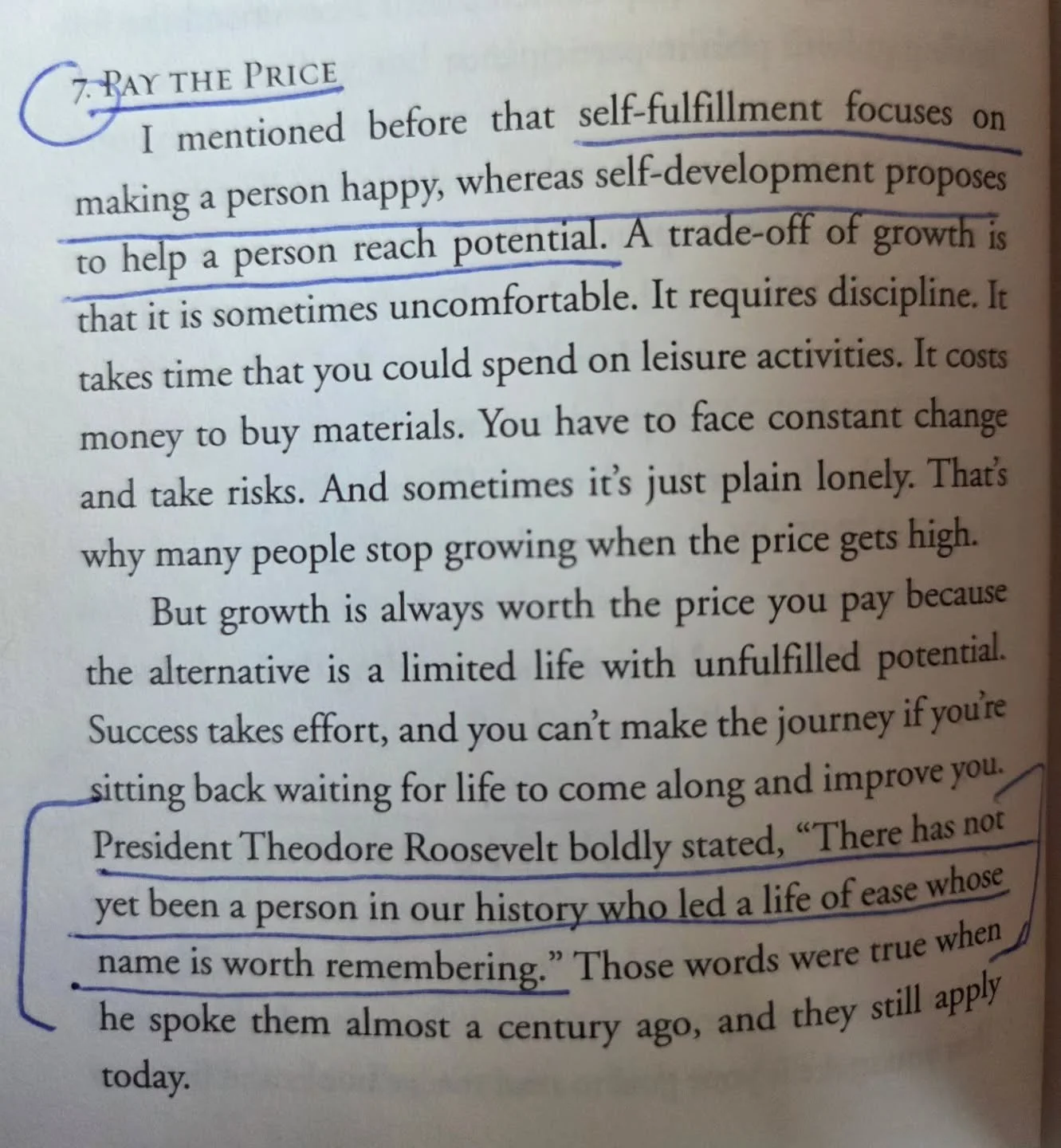 Pay the price.

Been reading @johncmaxwell self improvement 101. One the principles of self improvement that stood out to me was, pay the price.

Focuse your improvement/development daily to help reach your potential. Do something different, be consi