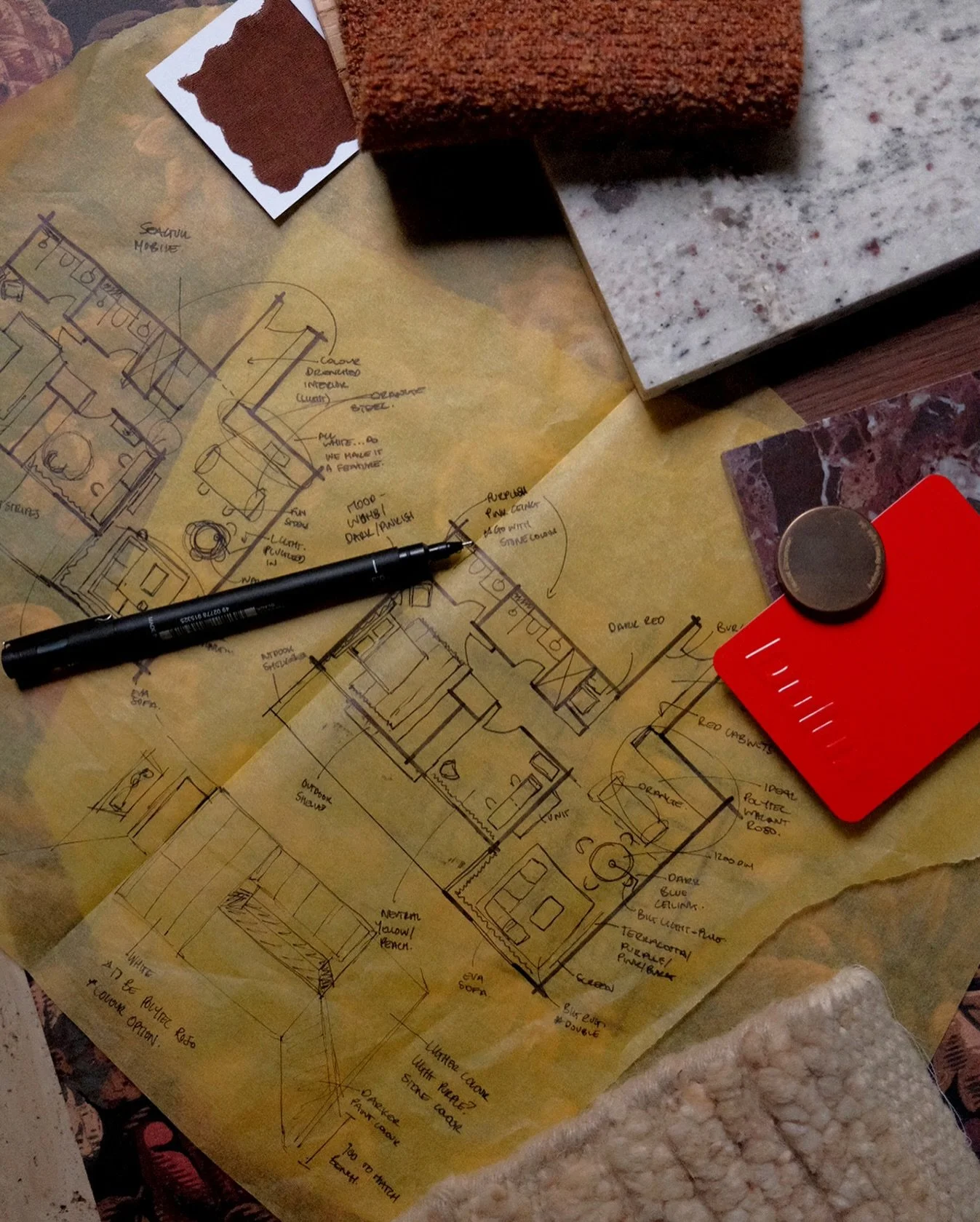 &bull;T H E  N E S T&bull; 

The Nest is kicking off (literally this weekend!) dripping in colour and layered like a rich lasagna.
A home that feels like a warm embrace, hugging you like a womb. Soft, enveloping, and full of personality. 

Set in a t