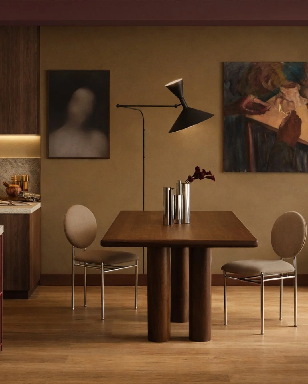 &bull;T H E  N E S T&bull; 

Today we&rsquo;re sharing a glimpse at the full realisation of our project! 

The Nest is in a two-bedroom apartment in Marrickville, Sydney. A project for a beautiful couple about to welcome a little cherub. Their brief?