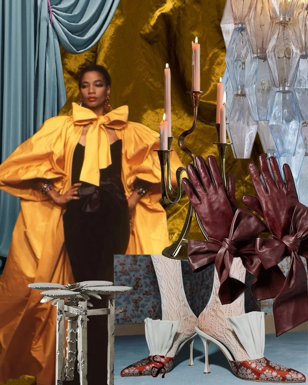 &bull;Y V E S&bull;

This little series was born from that moment of wanting to return to the whimsical world of limitless interiors where imagination gets to run slightly wild.

The starting point was an incredible @yves.saint.laurent_official opera