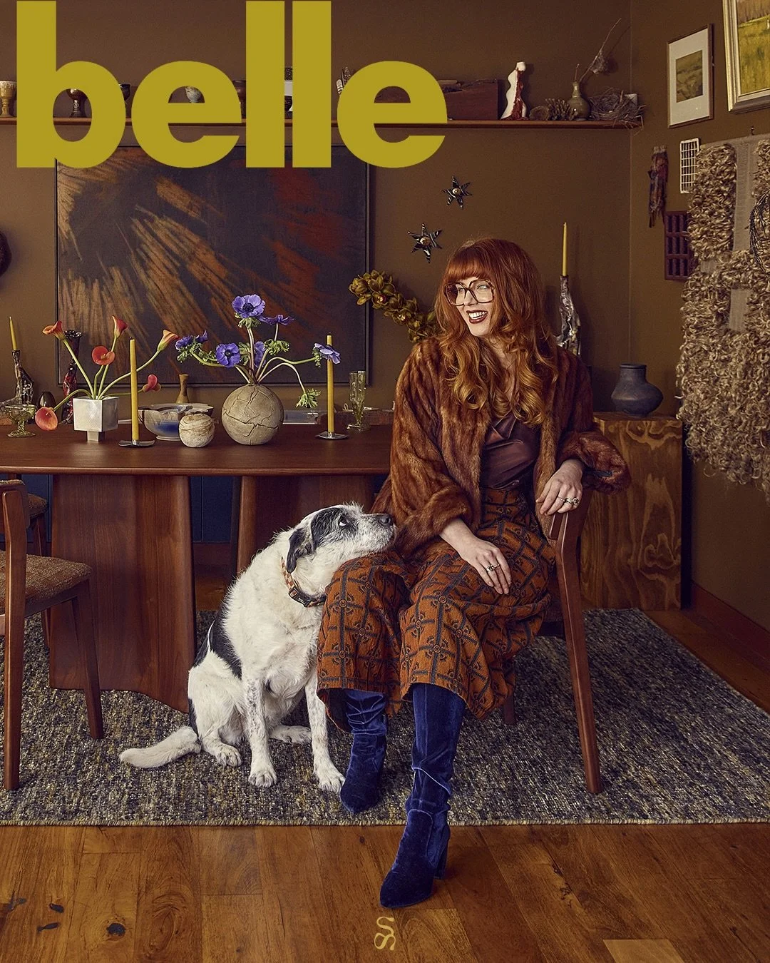 &bull; IN THE PRESS&bull;

Okay... this is the one I&rsquo;ve been teasing.

In the latest issue of @bellemagazineau you&rsquo;ll find SIX whole pages created in collaboration with @kingliving shot at our home, The View.

And this one brings me a LOT