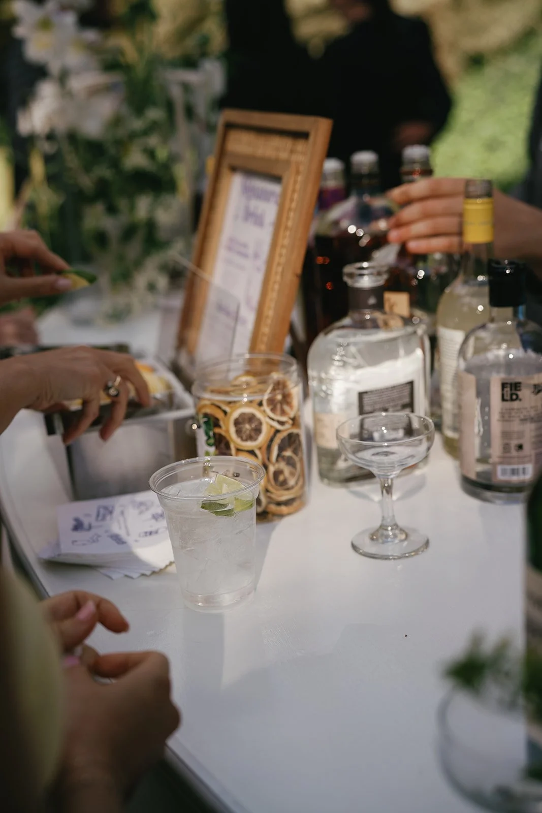 Private Residence Wedding Bar Setup | Benton Harbor Michigan