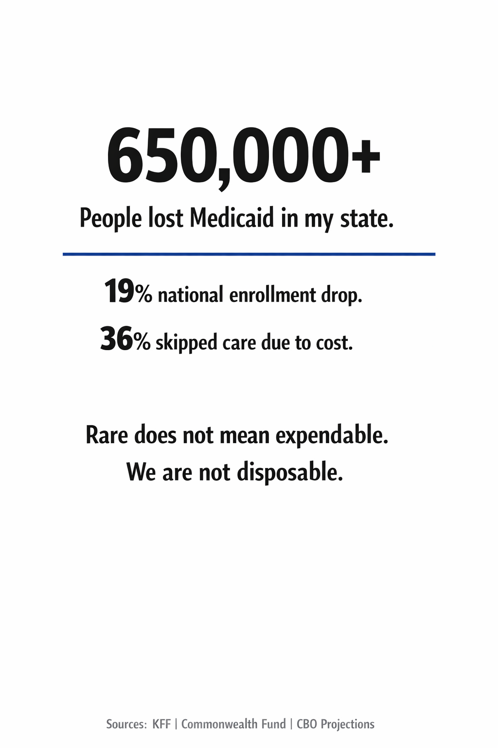 We Are Not Disposable