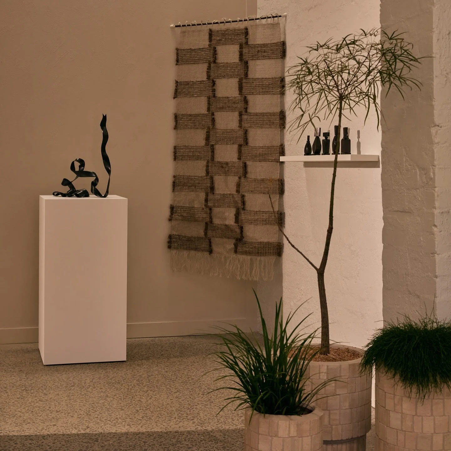 Interconnected spaces, with each object in conversation with the next.

Tactile Dialogues - Melbourne Design Week
15-25th May 2025

Credits Picture:
The Fall II 2025 by @nadinedraper
Shifting Blocks by @_sundance_studio_
The Apothecary - To Circe 202