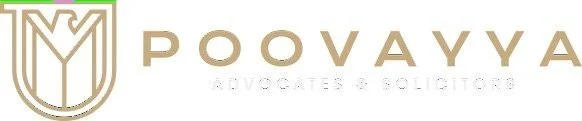 Povayya logo with shield emblem and company name 'POVAYYA Advocates & Solicitors'