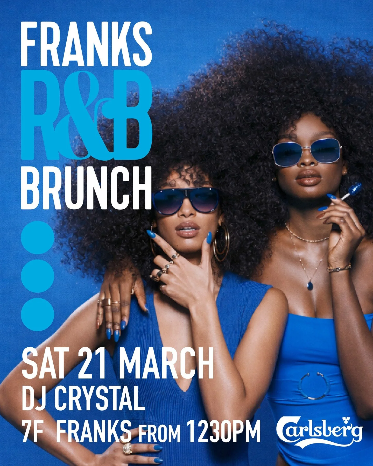 Franks R&amp;B Brunch is back ⁠
⁠
Date: 21st March⁠
Time: 12:30 PM - 4:00 PM⁠
Location: Frank's, 7/F, Hong Kong⁠
⁠
@yes_imcrystal will be providing a mix of contemporary and classic R&amp;B, with tracks from legends like Mary J.Blige, Usher, Brandy, 