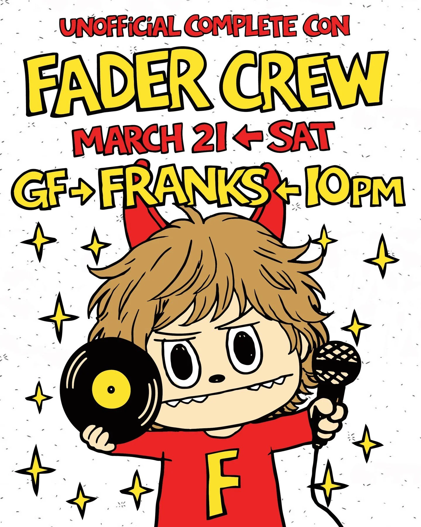 Fader Crew at Franks March 21st ⁠
⁠
The unofficial after party, the best in Hip-Hop &amp; R&amp;B all night⁠
⁠
Franks G/F⁠
10pm until late⁠
No cover charge ⁠
⁠
Who are Fader Crew?⁠
⁠
Fader Crew ''Are a Hong Kong Hip Hop DJ collective consisting of th