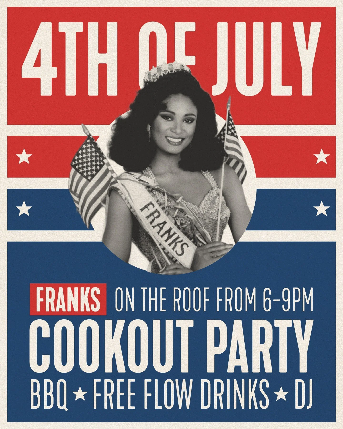 🇺🇸🇺🇸🇺🇸 4th of July 🇺🇸🇺🇸🇺🇸⁠
⁠
The only way to celebrate the 4th of July in Hong Kong. Full American BBQ with open fire, cold drinks, and a sunset DJ!⁠
⁠
Saturday 4 July. One evening only ⁠
⁠
FRANK'S is throwing a proper Independence Day BB