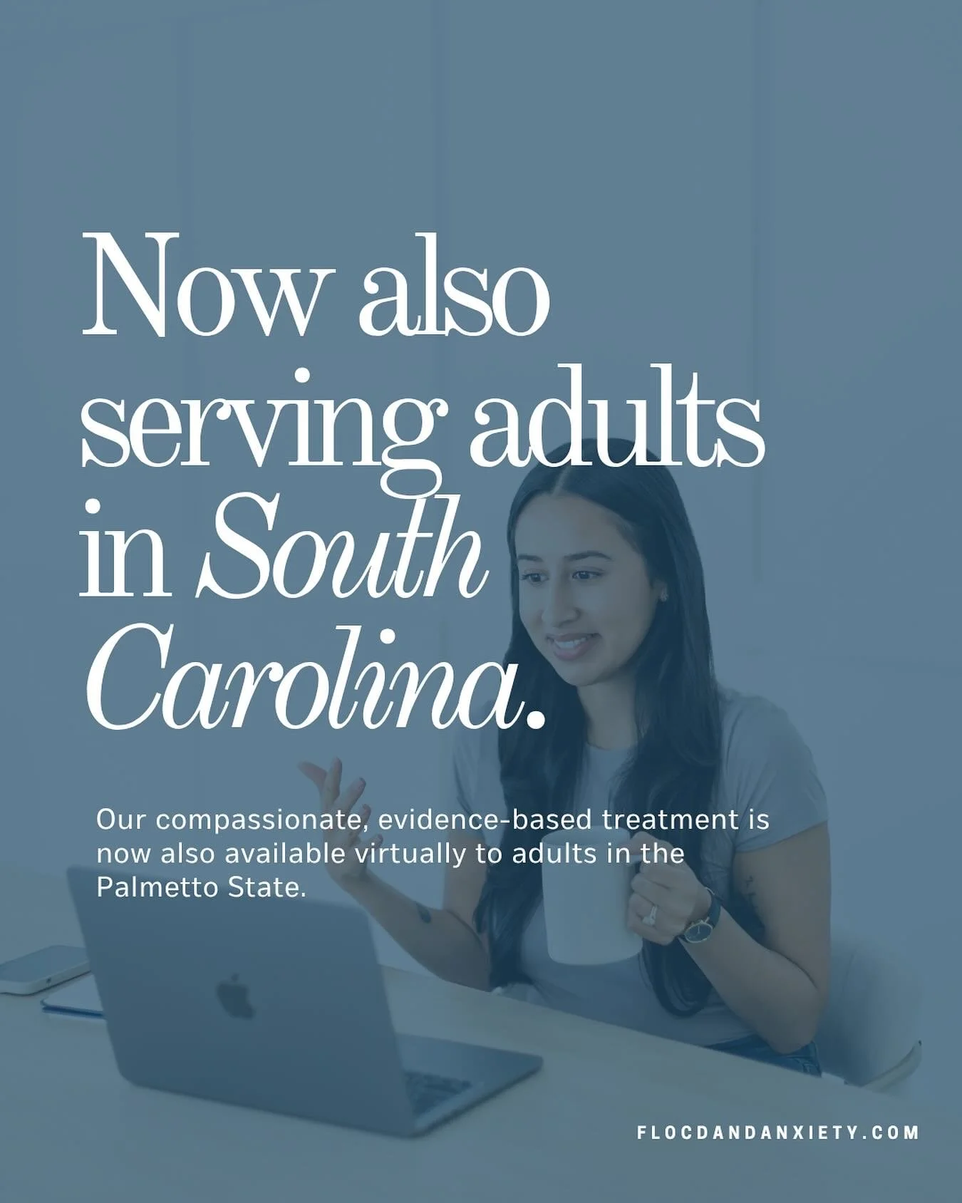 Same quality of care, just in a different state. 🌴

We are excited to now also be able to serve clients in South Carolina! Whether you&rsquo;re local to FL or joining from SC, you can expect the same thoughtful, evidence-based OCD treatment, grounde
