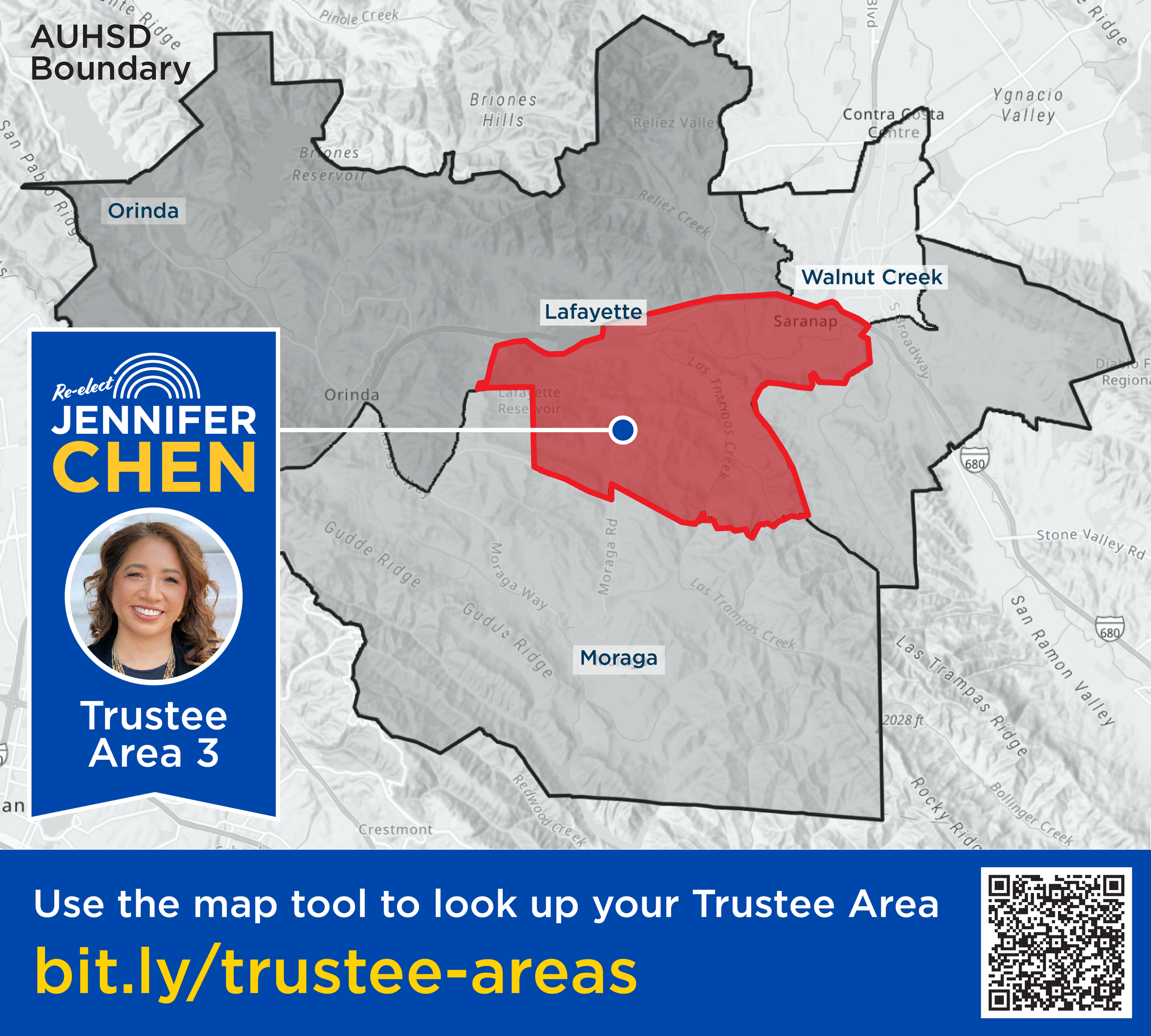 AUHSD Trustee Area 3 Map