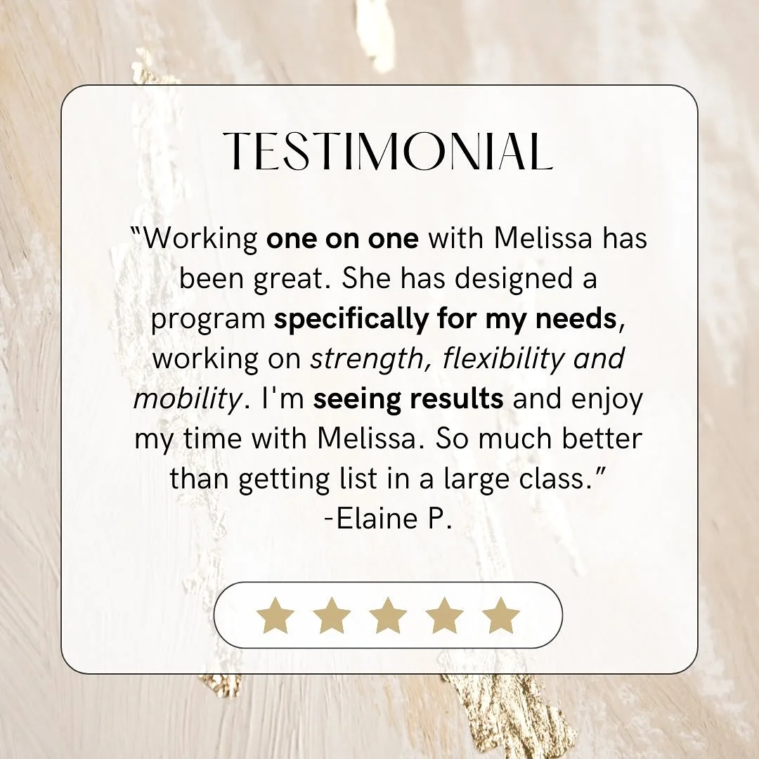✨This is exactly why we value one-on-one care &mdash; personalized attention that helps you move better, feel stronger, and live with more freedom. ✨Every session is designed around you &mdash; your goals, your body, and your progress. Whether you&rs