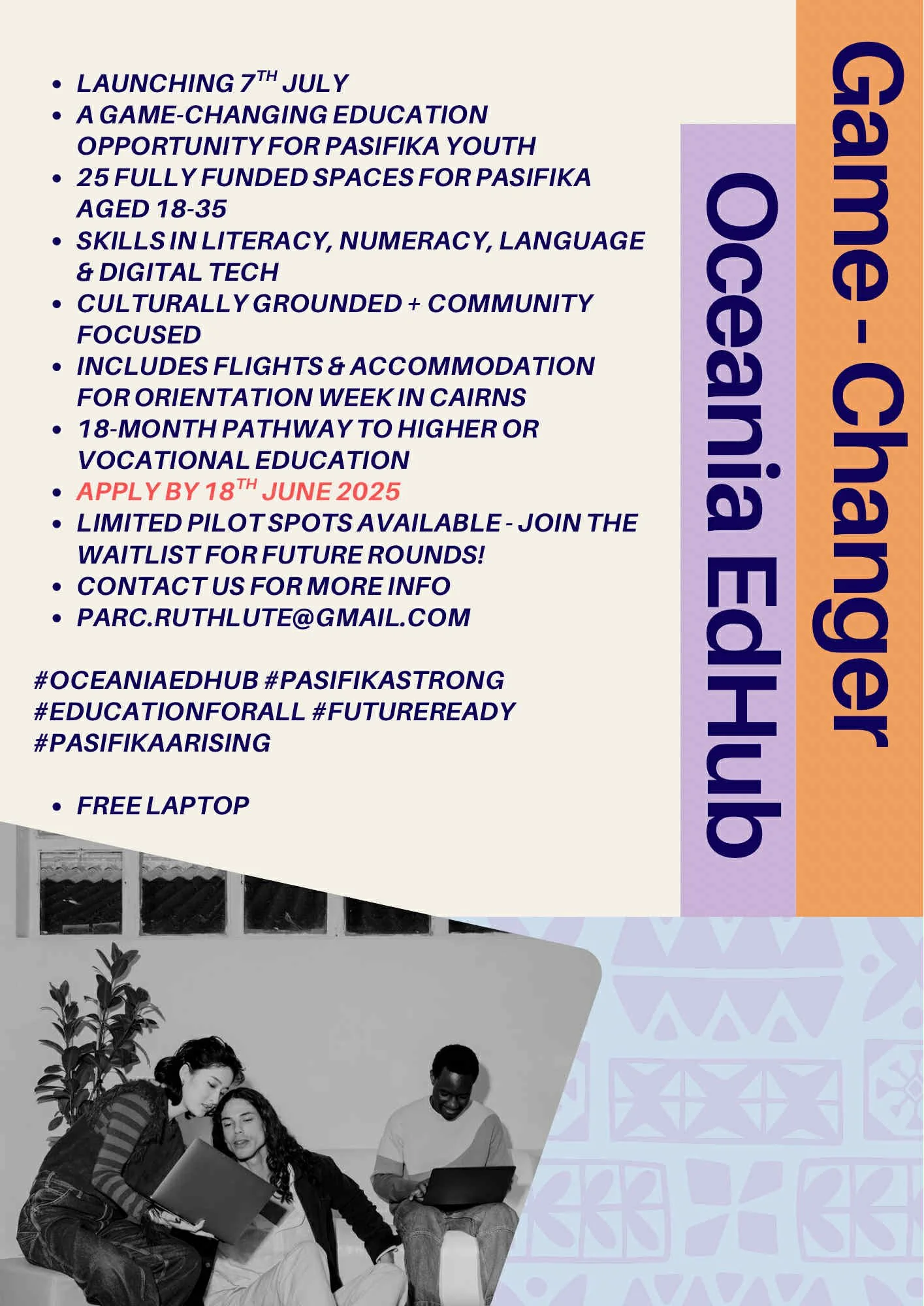 Launch of Oceania EdHub Pacific Scholarship