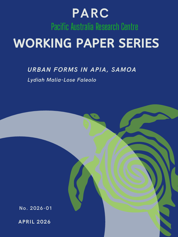 Urban forms in Apia, Samoa