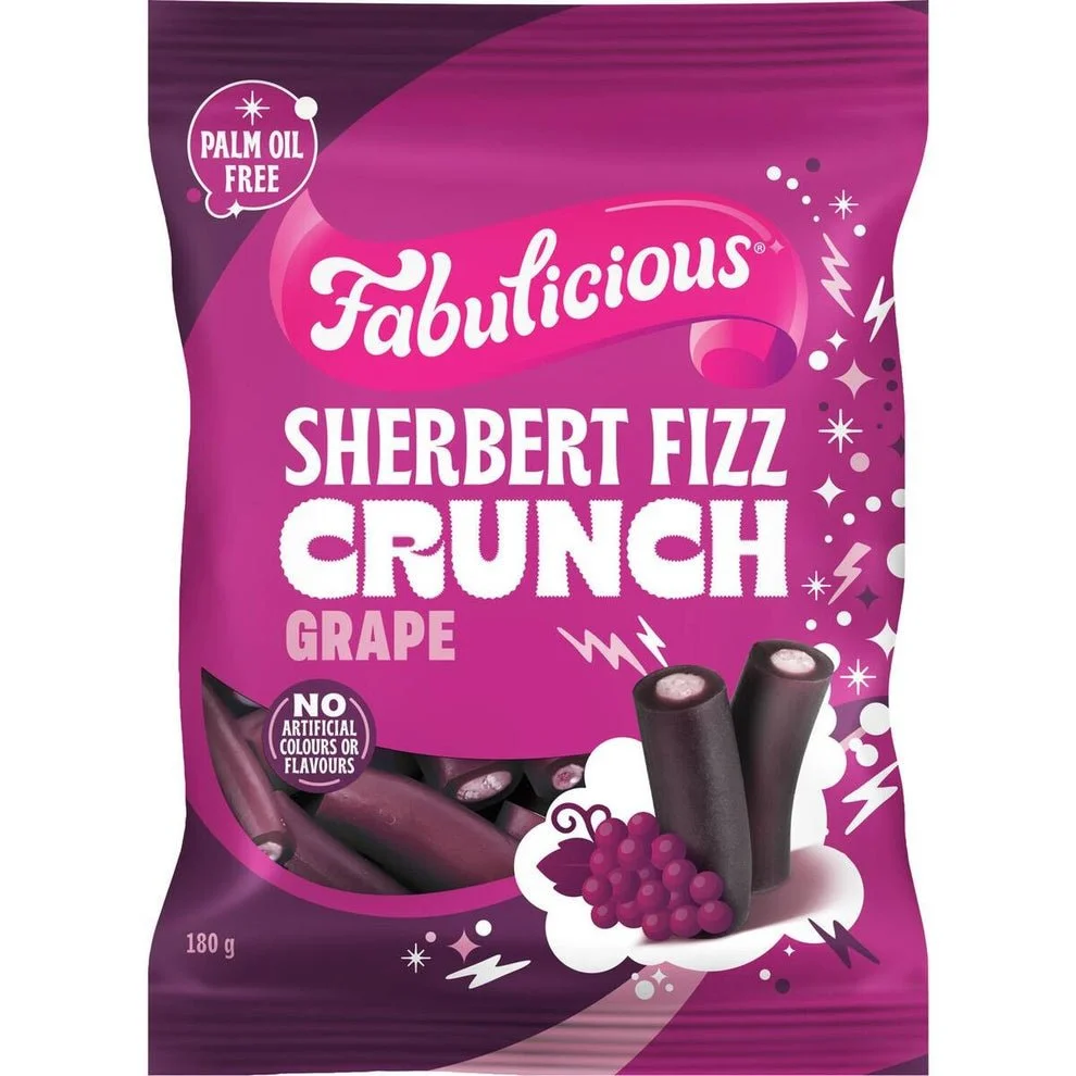 Fabulicious Sherbet Fizz Crunch Grape