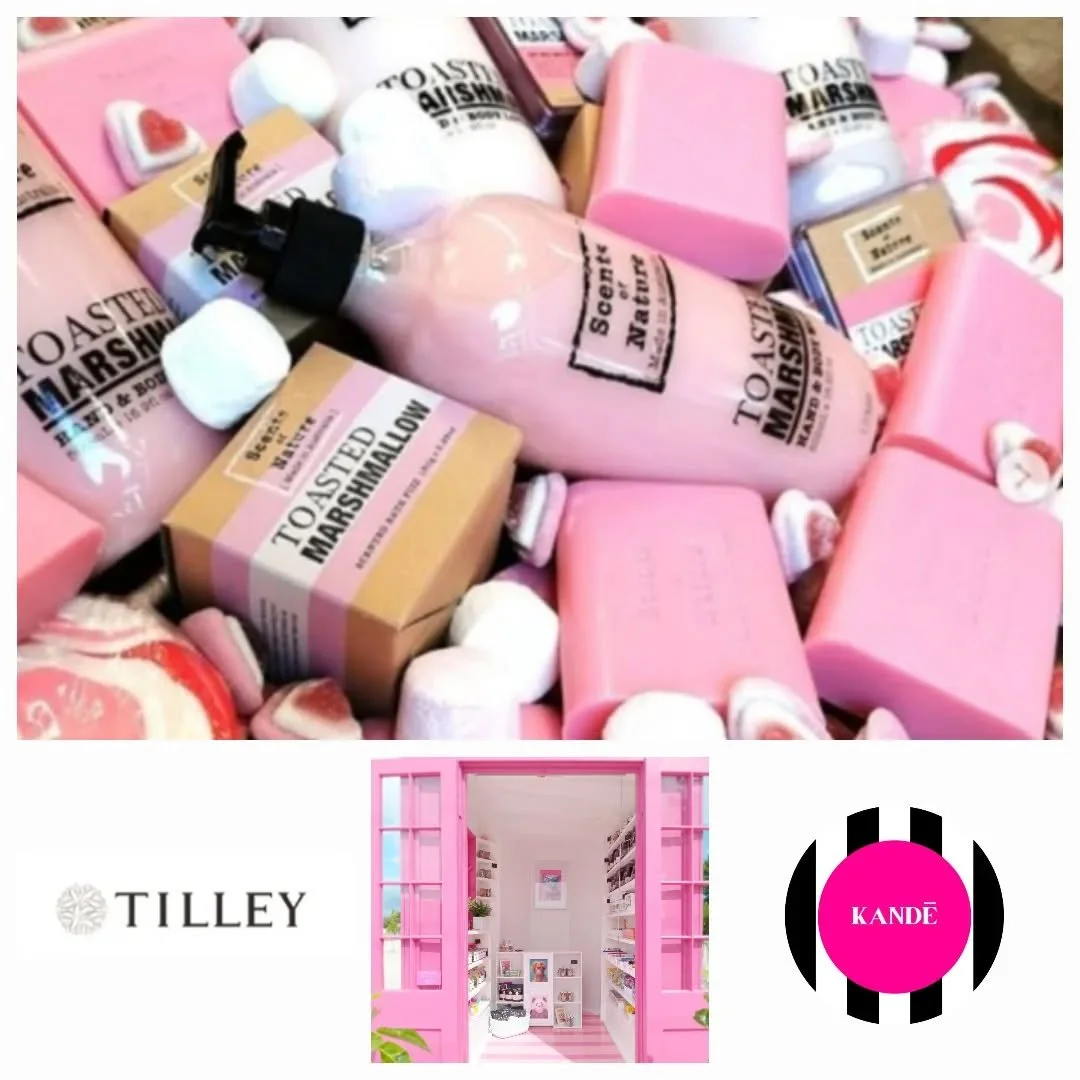 KANDĒ #signaturescent 💞

@tilleyaustralia Toasted Marshmallow Range
Campfire-kissed skin kandē, where toasted notes linger ..🔥 

Cosy luxury.
KANDĒ
Māpua Wharf