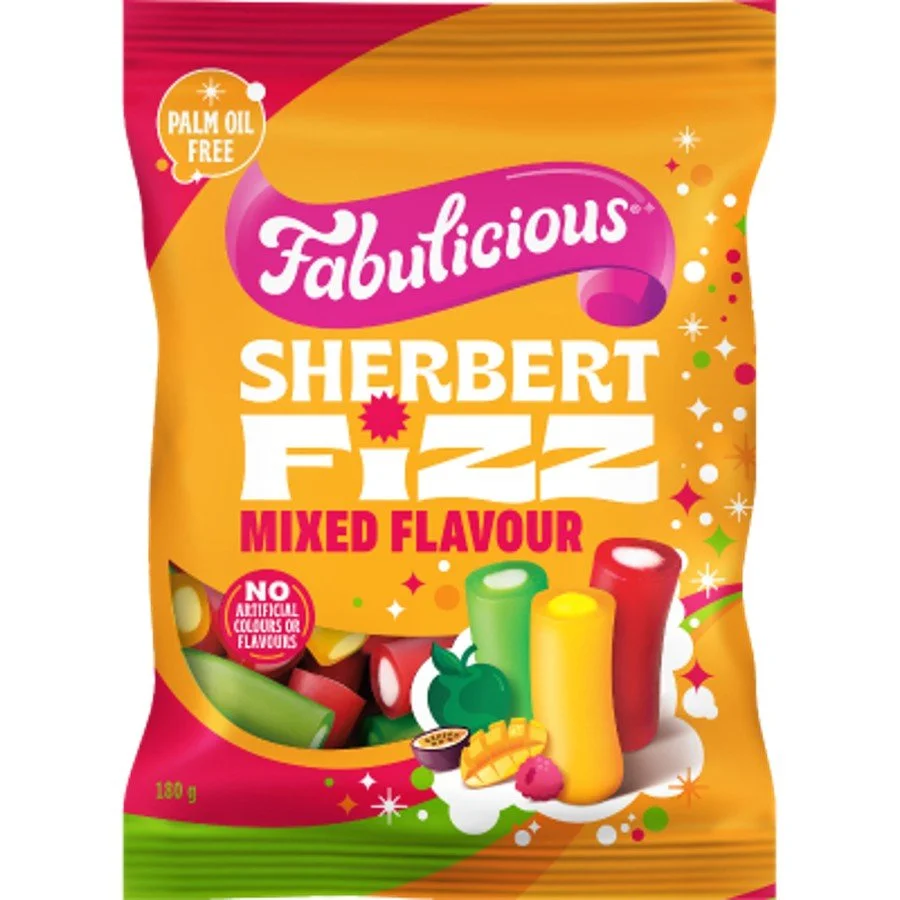 Fabulicious Sherbet Fizz Crunch Mixed Flavour