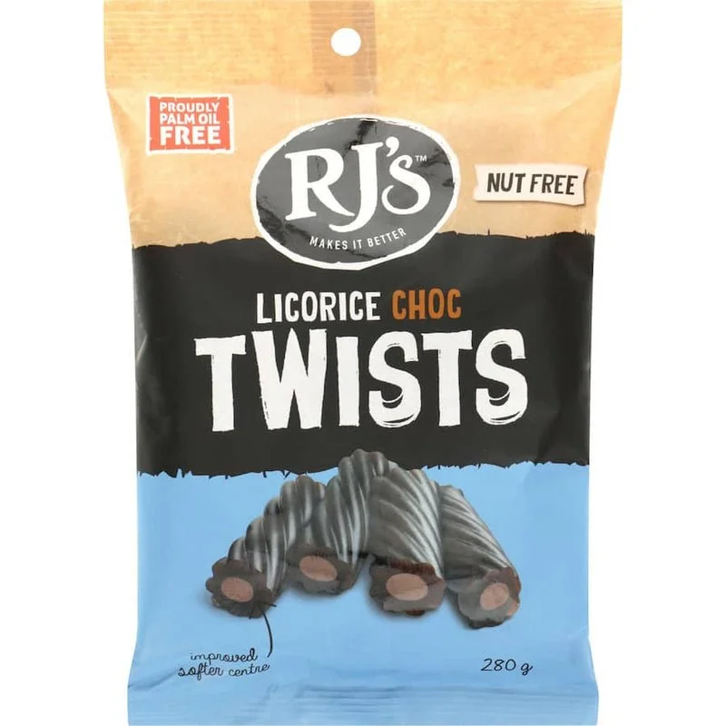 Licorice Choc Twists