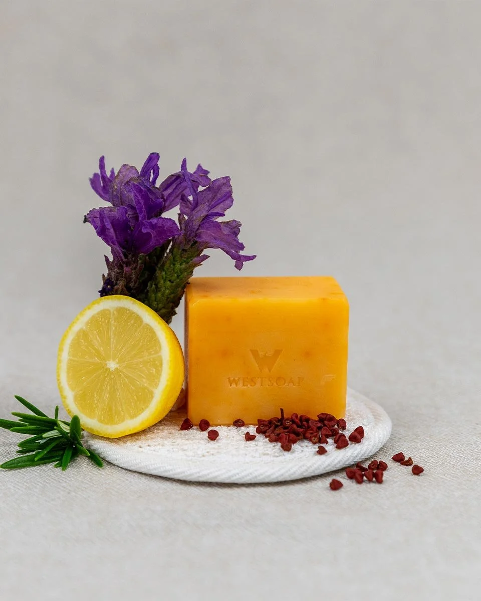 Handmade Soap - Gold Nugget Shampoo Bar