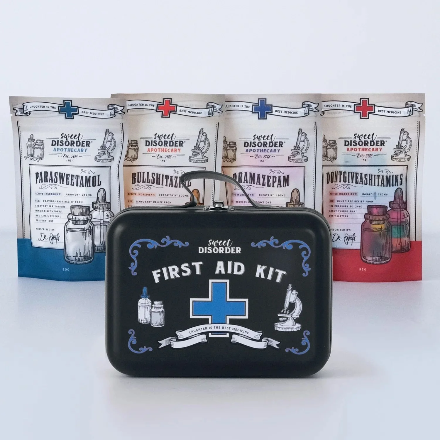 Sweet Disorder First Aid Kit - Black