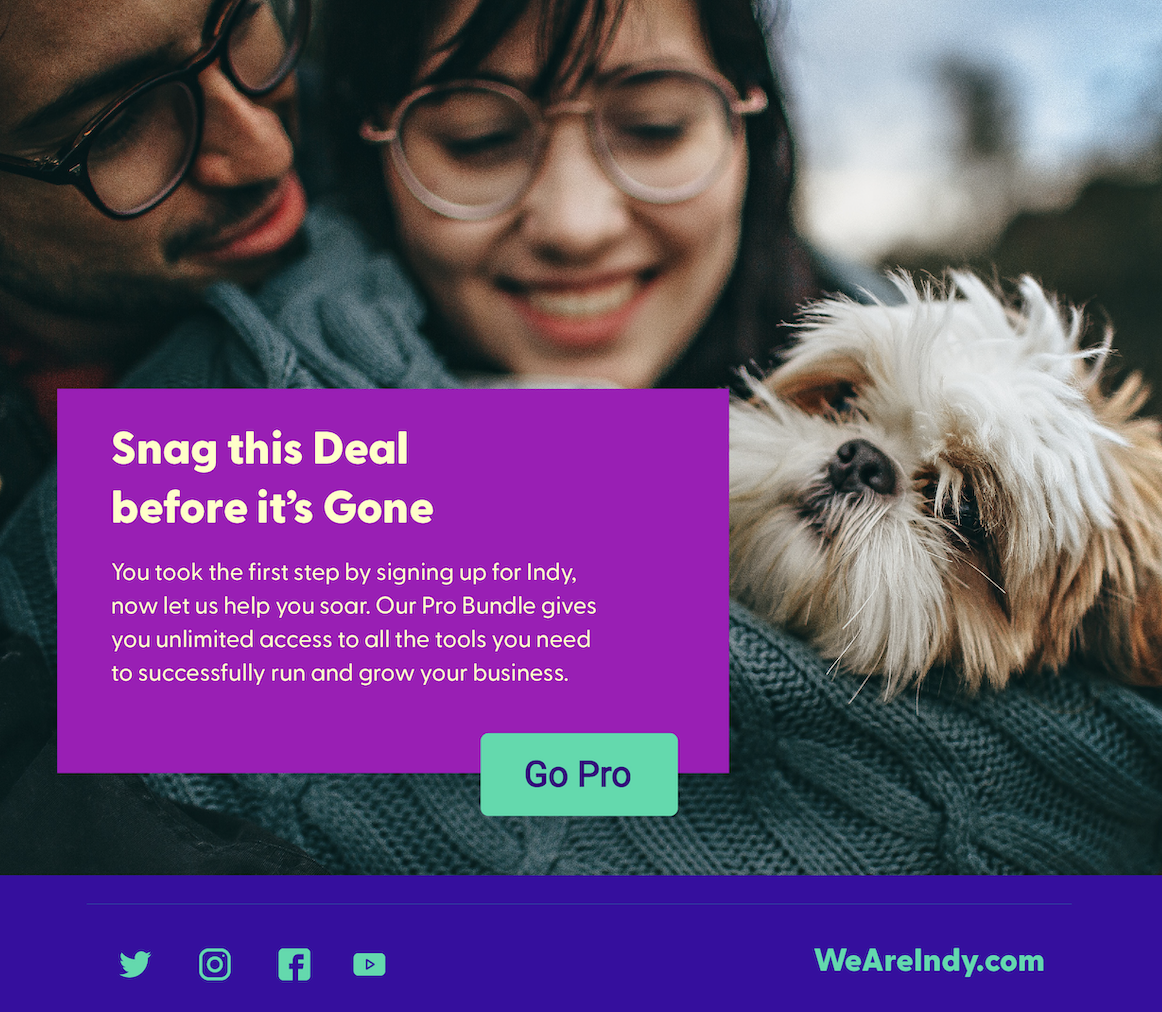 CRM Email & Website Copy