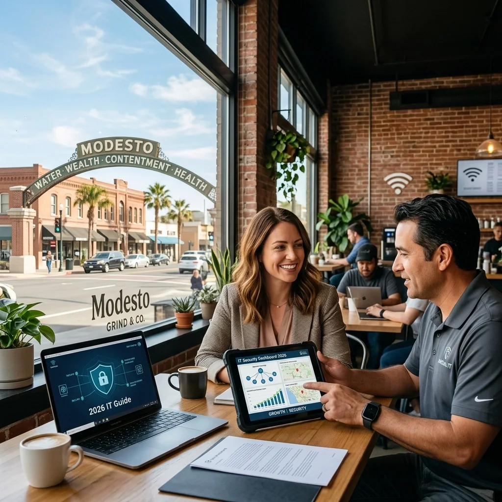 The 2026 Modesto Small Business IT Guide for local growth and security.