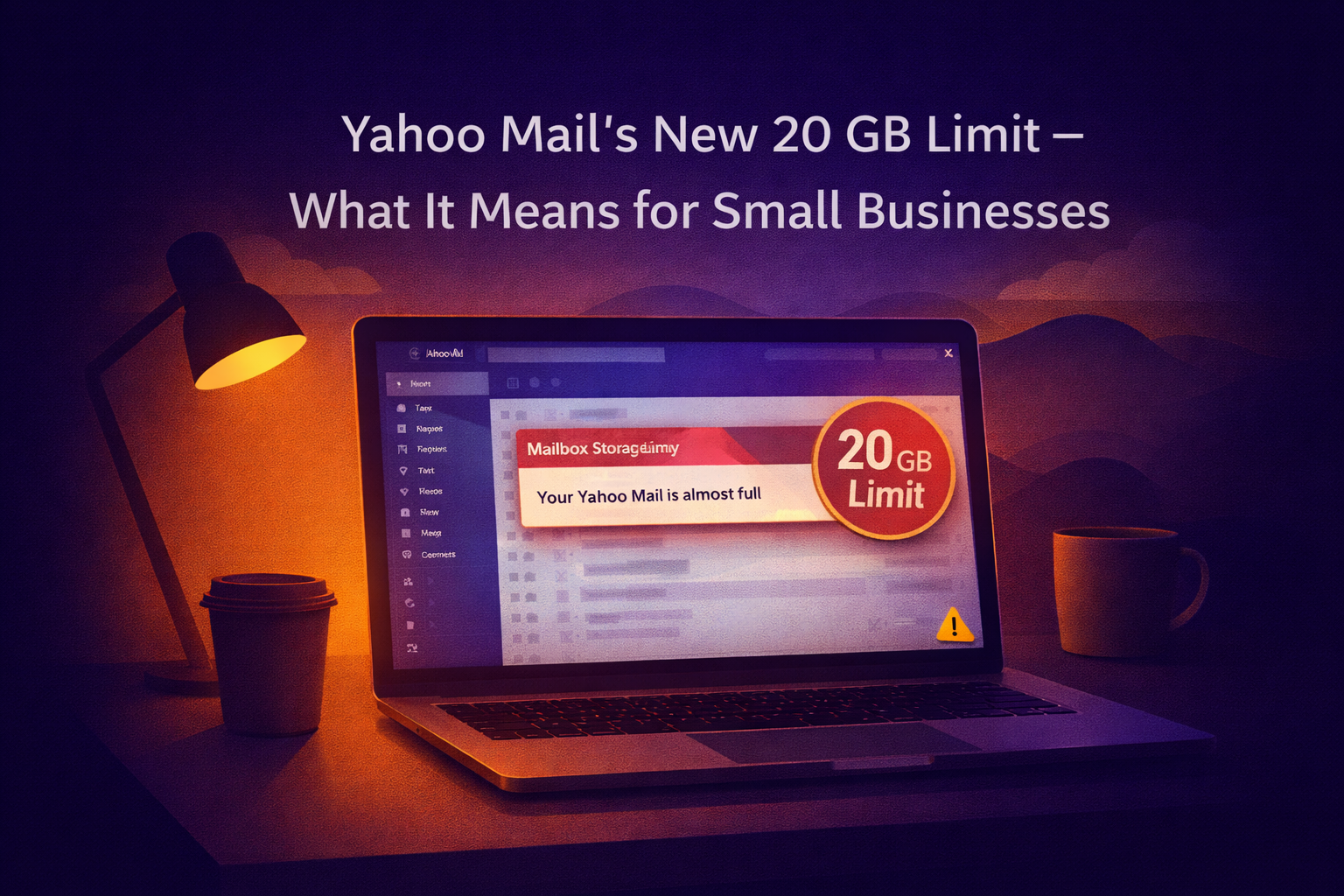 Yahoo Mail’s New 20 GB Limit — What It Means for Your Business