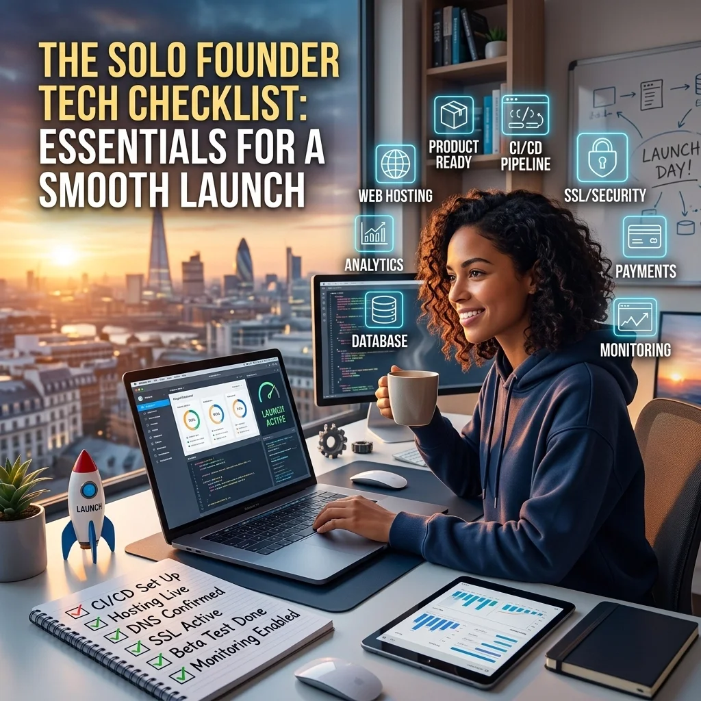 The Solo Founder Tech Checklist: Essentials for a Smooth Launch