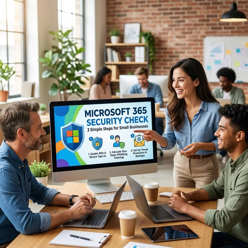 Microsoft 365 Security Check: 3 Simple Steps for Small Businesses