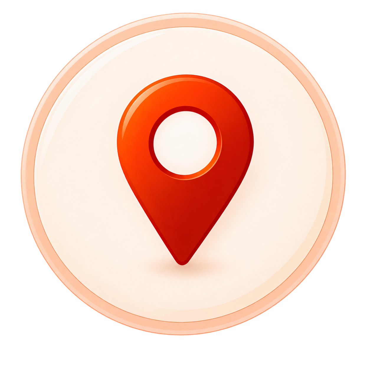 Location pin icon representing on-site computer support in Oakdale and surrounding Central Valley communities.
