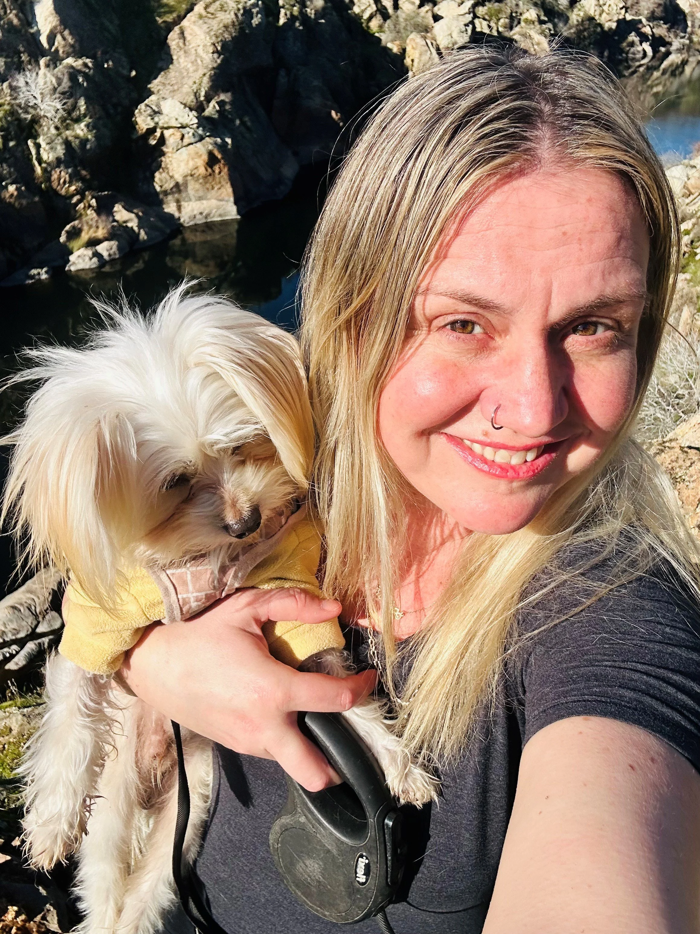 Anita and Binky – your friendly tech support duo offering remote IT help in Oakdale, CA