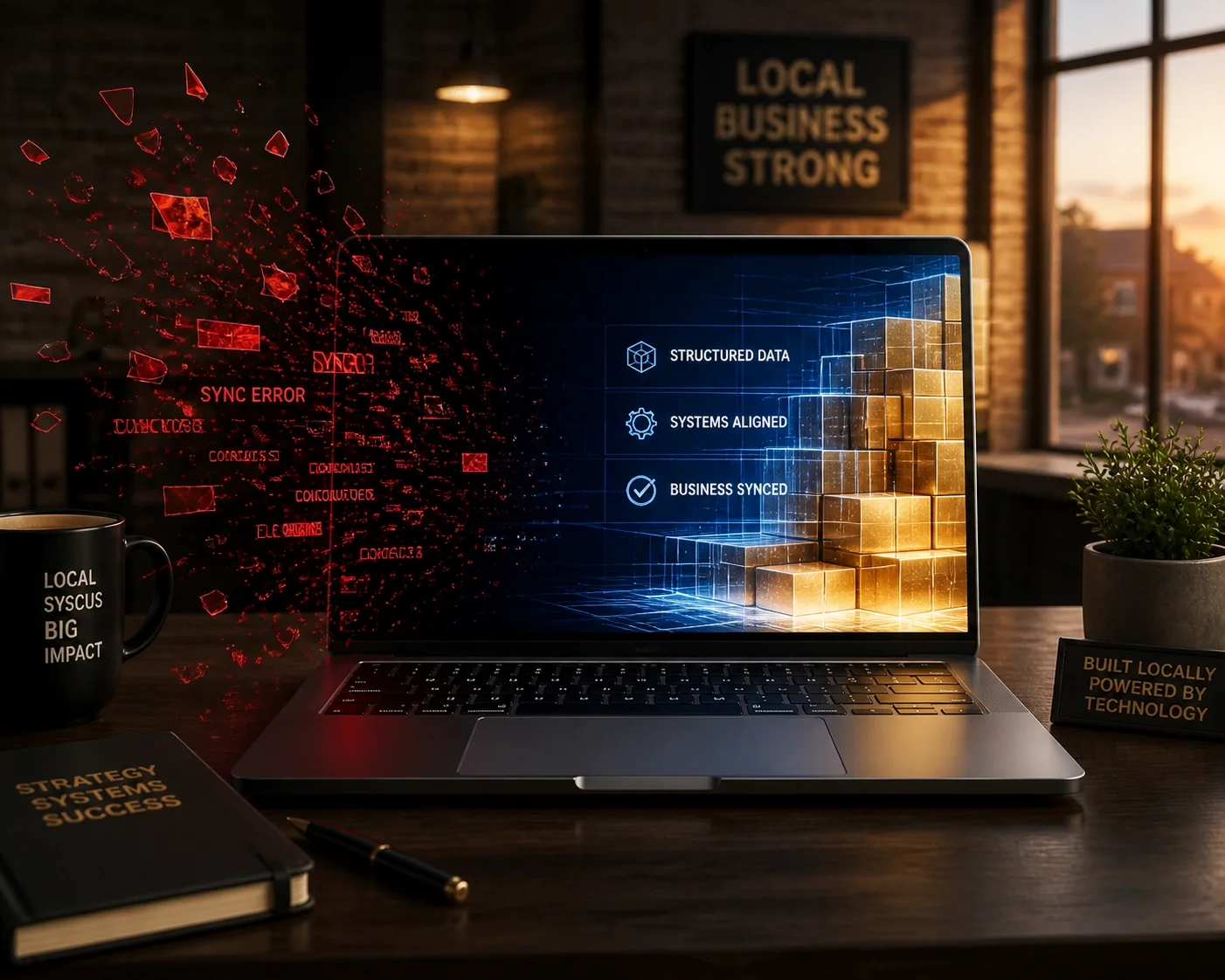 AI_Generated_Business_Laptop