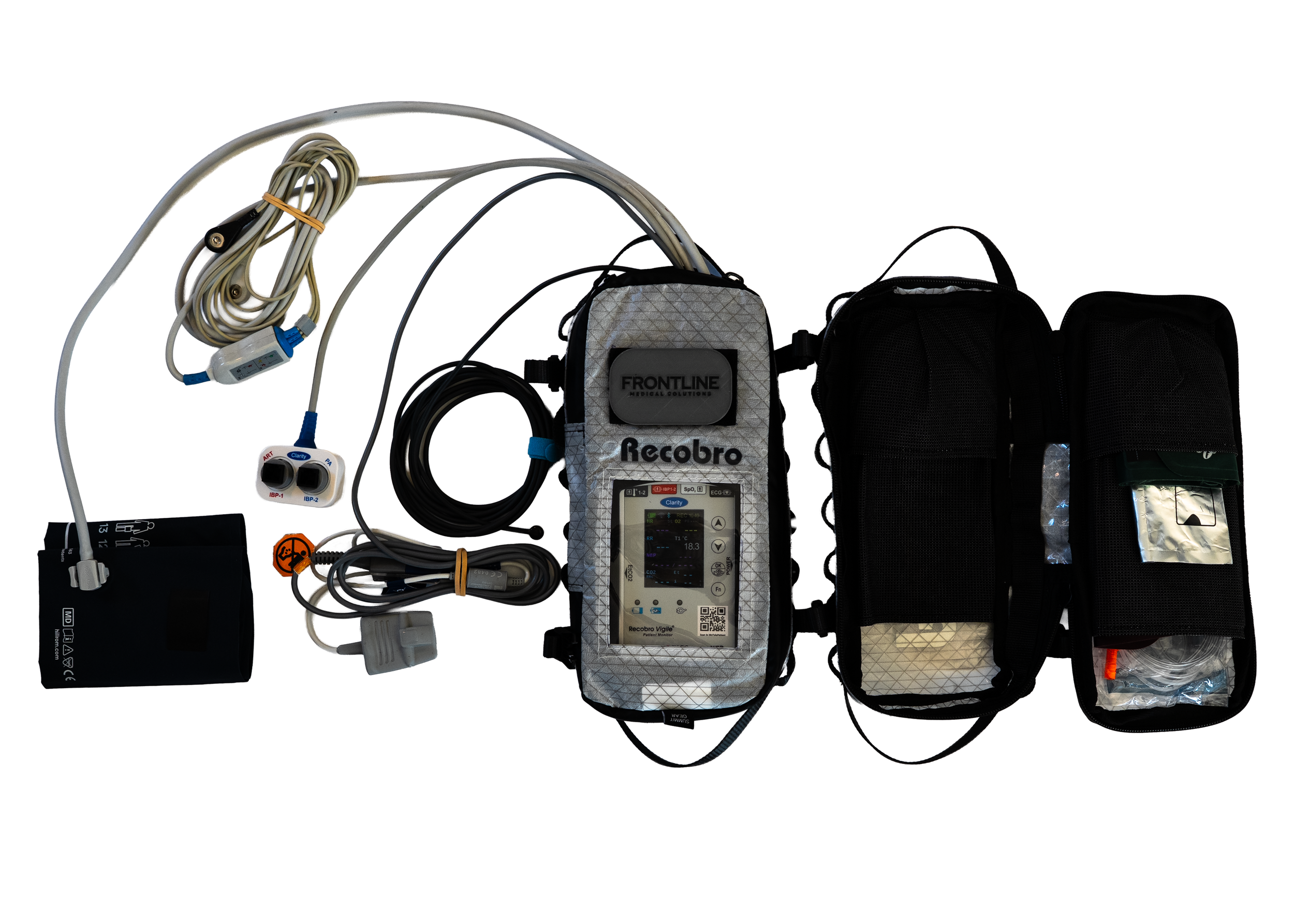 Multiple pockets for consumables