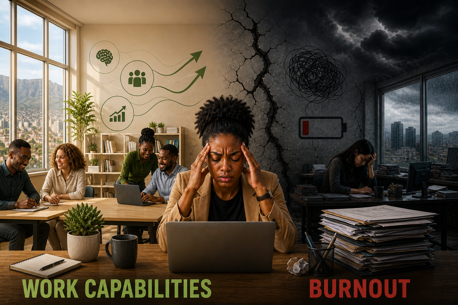 When Capability Breaks Down, Burnout Moves In