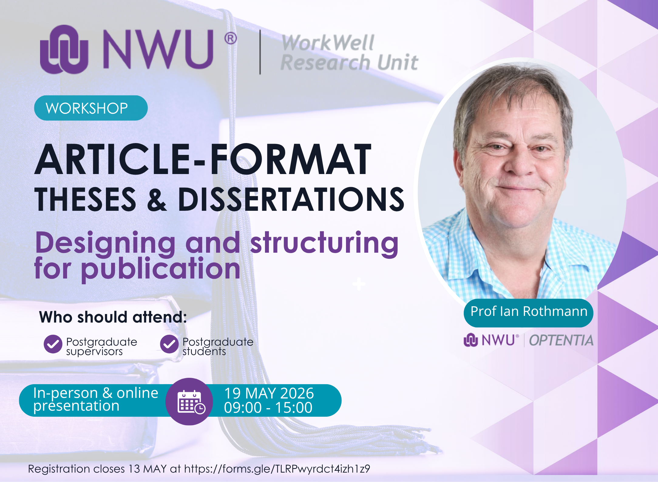 Workshop: Article Format - Theses and Dissertations