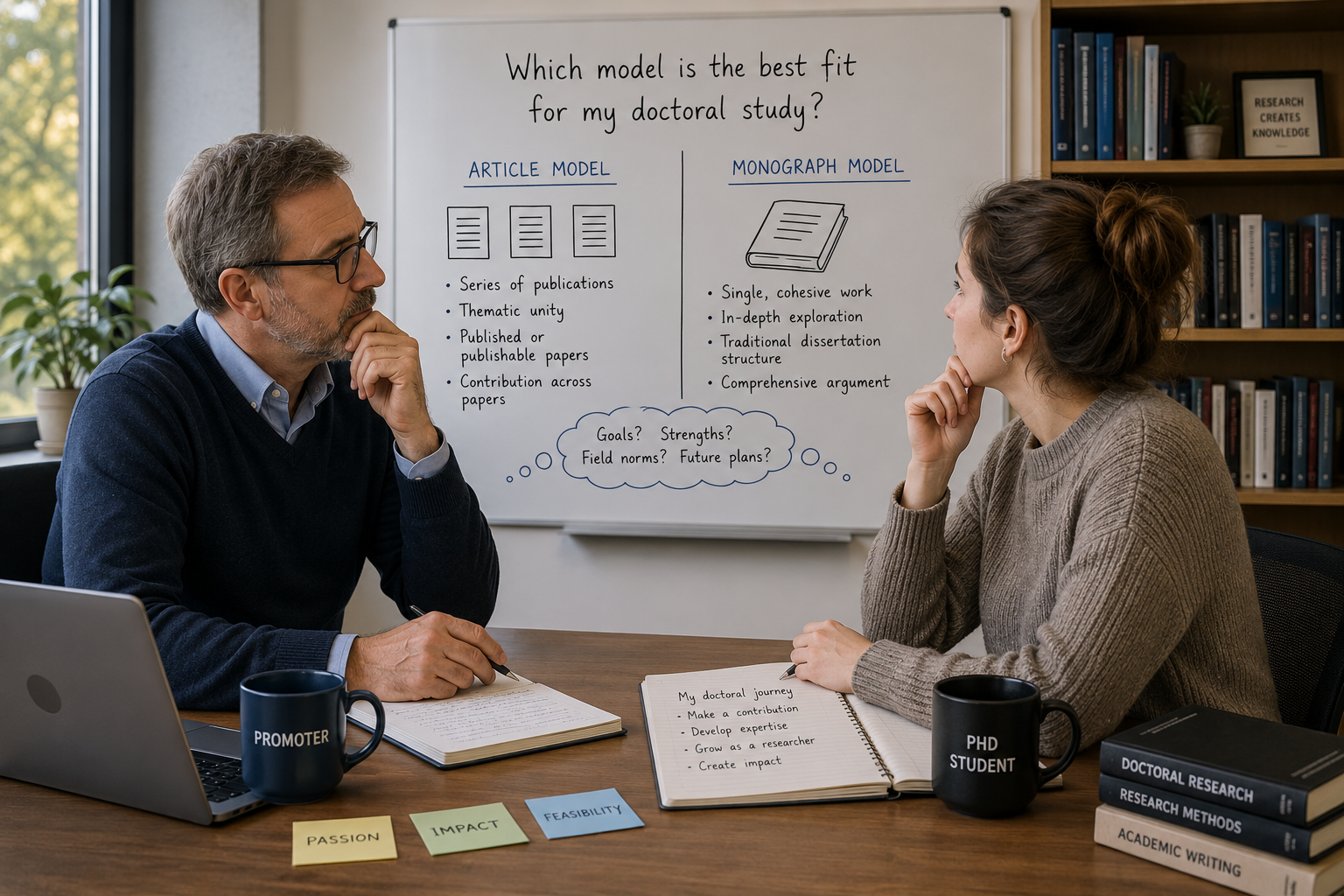 Article Format or Monograph? What 31 Researchers Told Us