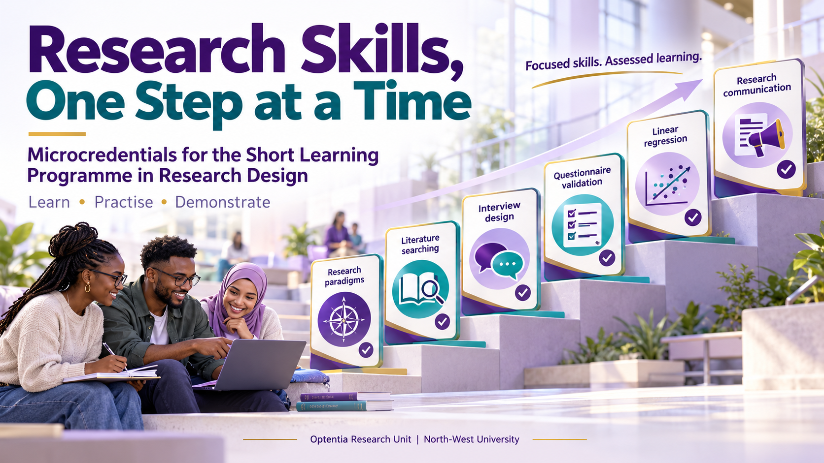 Research Skills, One Step at a Time: Microcredentials for the SLP in Research Design