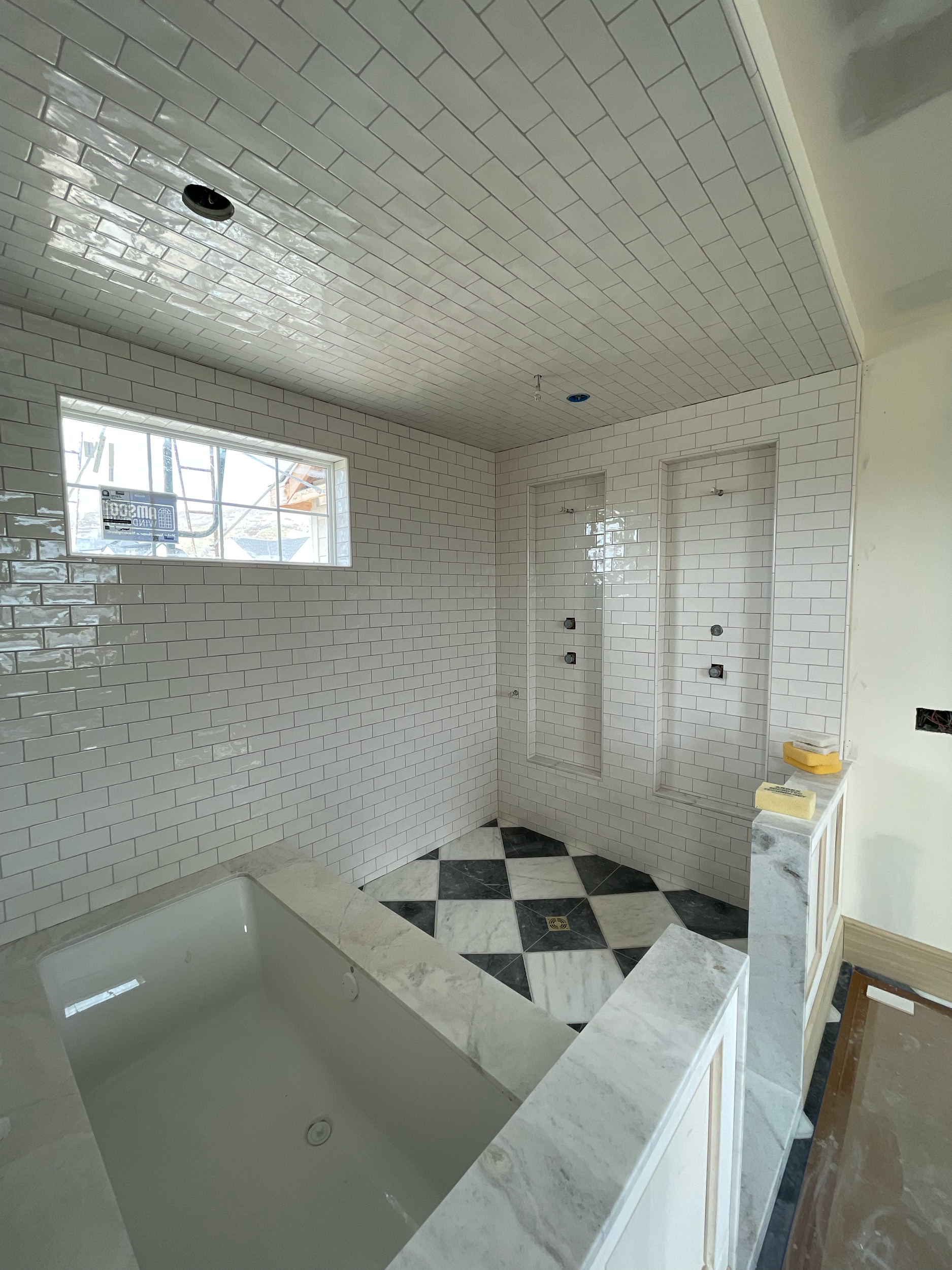 Tile Shower and Bathroom - Utah Home